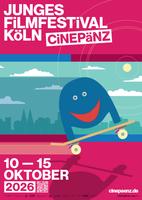 Plakatmotiv "Cinepänz - Kölner Kinderfilmfest"