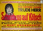 Plakatmotiv "Trude Herr: Scheidung auf Kölsch"