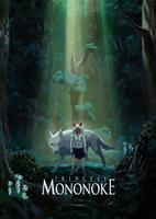 Plakatmotiv "Prinzessin Mononoke - Wiederaufführung zum 25-jährigen Jubiläum"