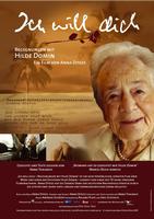 Plakatmotiv "Ich will dich - Begegnungen mit Hilde Domin"